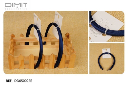 [8435560207897] Pack de 3 diademas azules (12 u) - Accesorios para el cabello y diademas