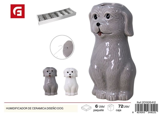 [201926412] Humidificador de cerámica en forma de perro - Decoración del hogar