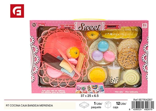 [187764287] Set de cocina con bandeja de picnic RT - Juguetes de cocina