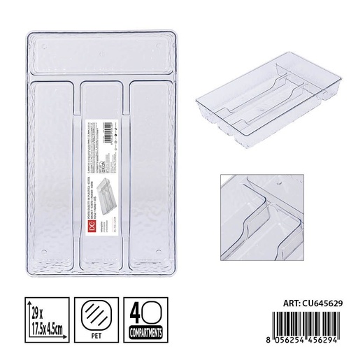 [0240524] Cesta multiusos de plástico 29X17.5X4.5 cm - Accesorios de cocina