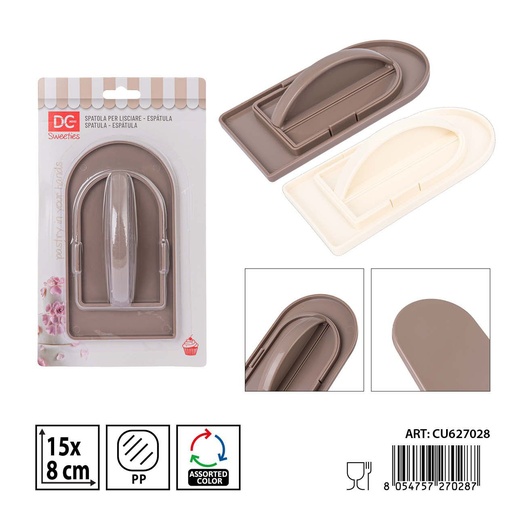 [0233987] Espátula alisadora 15x8 cm - Herramientas de repostería