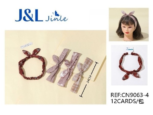 [786071010789] Cinta de pelo 12 unidades - Accesorios para el cabello