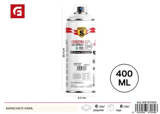 [188787069] Pintura barniz mate 400ml - Pintura 
