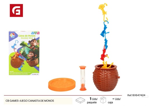 [161647424] Juego de canasta de monos CB Games - Juguetes de mesa