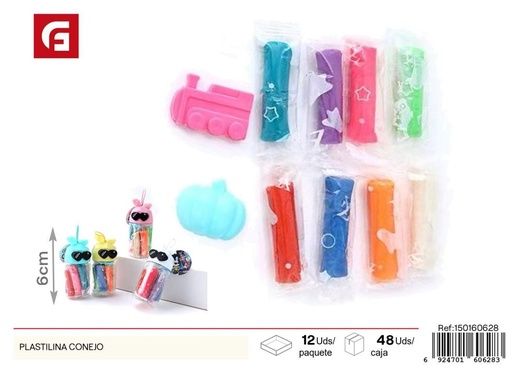 [150160628] Plastilina conejo - Manualidades para niños