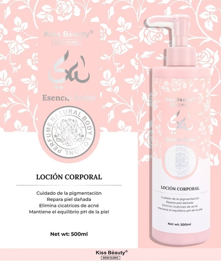 [8436604912142] Loción corporal con esencia árabe K.BEAUTY 500ml - Cuidado de la piel y tratamientos