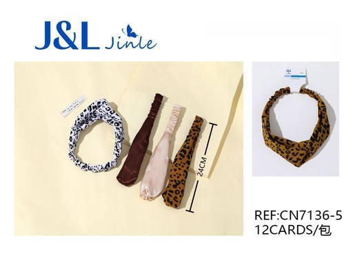 [0786071010741] Cinta de pelo - Pack de 12 unidades para diademas y accesorios