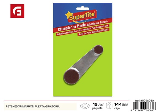 [151298080] Retenedor marrón puerta giratoria - Ferretería y complementos de hogar