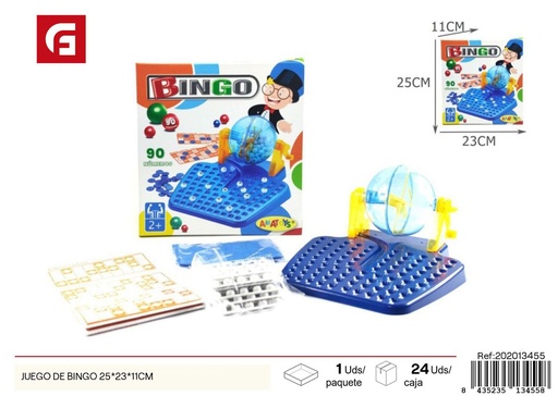 [202013455] Juego de bingo 25*23*11 cm - Juegos de mesa y entretenimiento