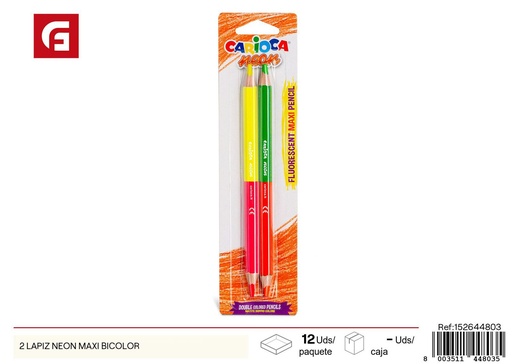 [152644803] 2 rotuladores duales maxi neón - Material escolar y arte