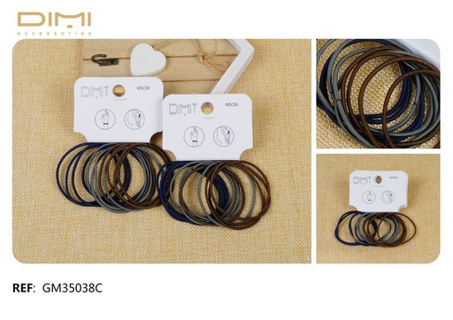 [8435693851806] Gomas de 5cm 24U - Accesorios para el cabello 