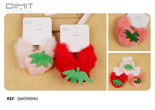 [8435693884521] Coletero Peluche 12U - Accesorios para el cabello 