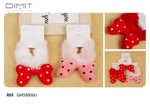 [8435693884545] Coletero Peluche 12U - Accesorios para el cabello 