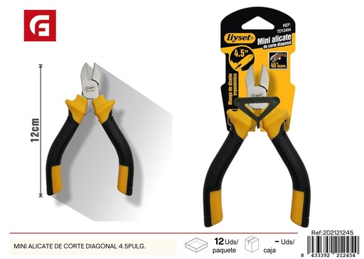 [202121245]  Mini alicate de corte diagonal 4.5 pulgadas - Herramientas de ferretería