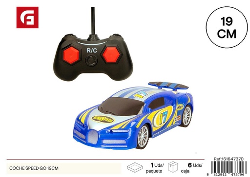 [161647370] Coche Speed Go 19 cm - Juguetes y coches