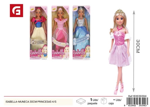 [161639394] M muñeca de princesa 30cm - Juguetes y muñecas