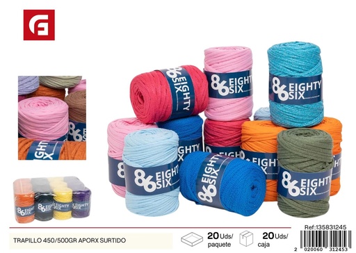 [135831245] Trapillo surtido 450/500g - Accesorios de costura