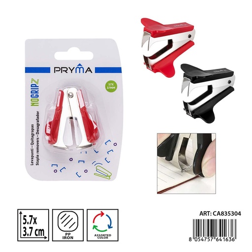 [0241145] Quitagrapas 5.7x3.7 cm - Suministros de oficina y accesorios de papelería