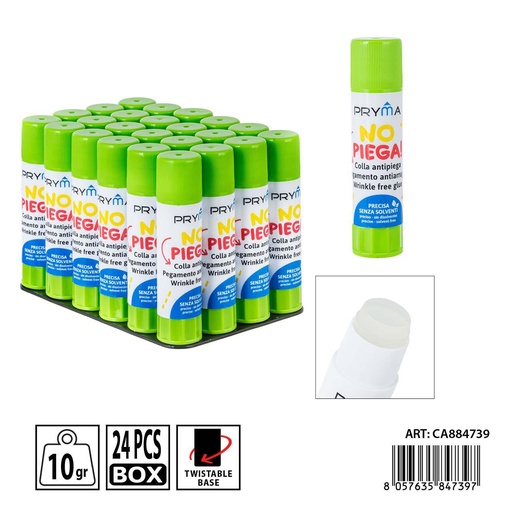 [0235726] Pegamento en barra antiarrugas 10 g - Accesorios escolares y pegamentos