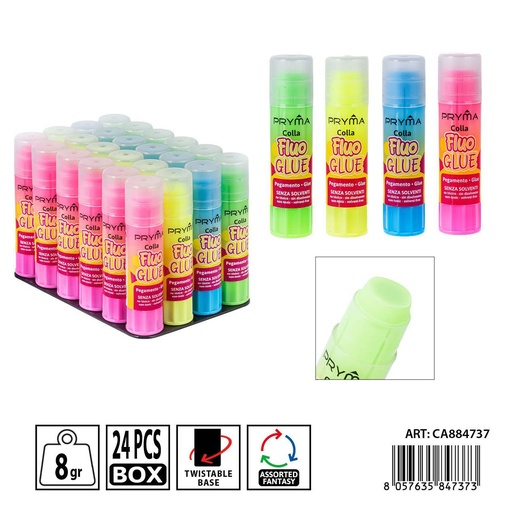 [0235724] Pegamento en barra fluo 8 g - Accesorios escolares y pegamentos