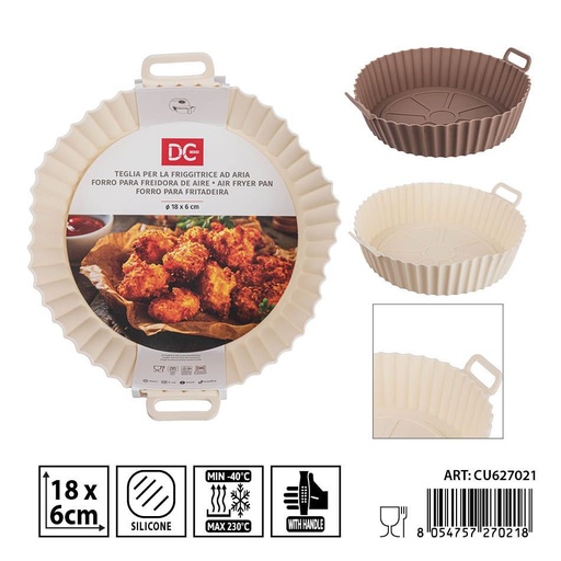 [0233980] Freidora de silicona 18x6 cm DC Casa - Accesorios de cocina y silicona