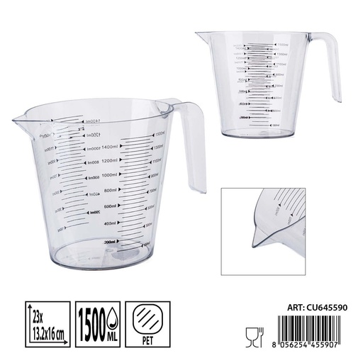 [0240264] Jarra graduada 1500ml 23x13.2x16 cm - Utensilios de cocina