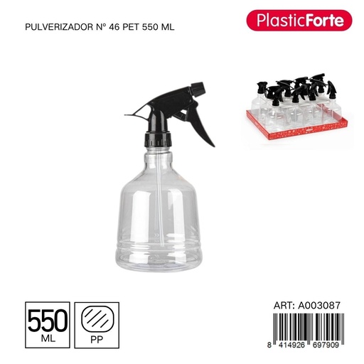 [A003087] Pulverizador de plástico 550 ml DC CASA - Accesorios de cocina