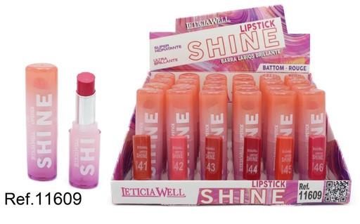 [8435433231554] Barras de labios shine hidratante 24/U 11609 - Labiales con hidratación