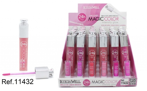 [8435433230656] Lipgloss Magic Color Fijo 24/U 11432 - Sombra de labios vibrante