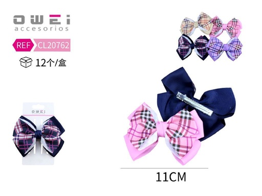 [8428947207627] Pinza con lazo 11 cm - Accesorios para el cabello y pinzas decorativas