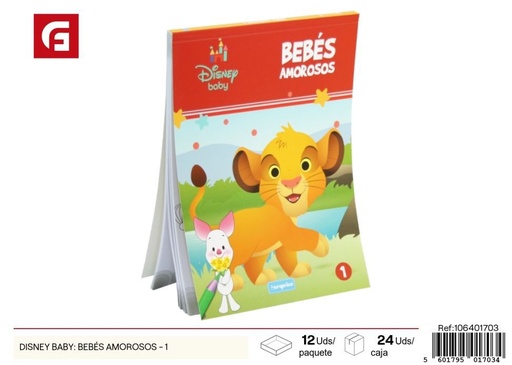 [106401703] Disney Baby: Bebés Amorosos - 1 - Libros y cuentos infantiles