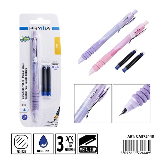 [0240184] Pluma de clic de 0.38 mm - Herramientas de escritura estilográficas