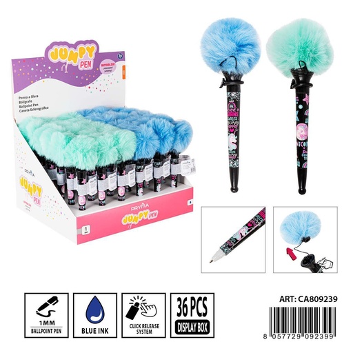 [0237517] Bolígrafo fluffy 1 mm - Bolígraphos creativos y divertidos