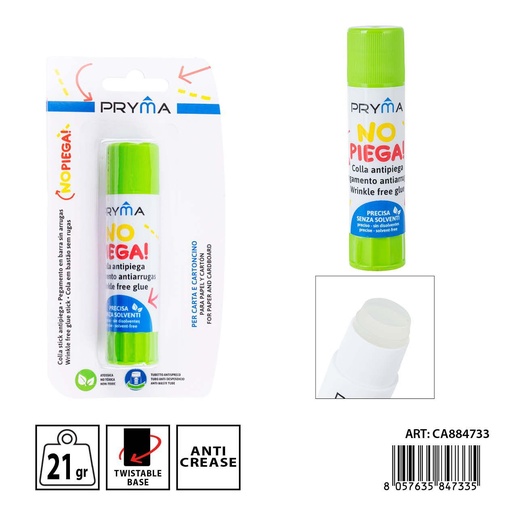 [0235453] Pegamento en barra sin arrugas 21 g 1 ud - Accesorios escolares y pegamentos
