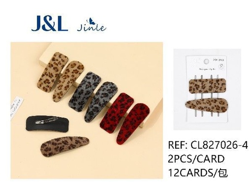 [8445801312846] Pack de 2 ranas 7cm 12 piezas - Accesorios para el cabello