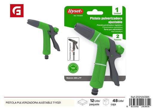 [202124385] Pistola pulverizadora ajustable TY1021 - Accesorios de jardín