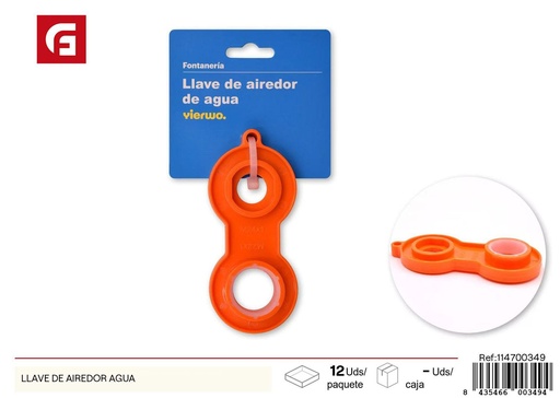 [114700349]  llave de aireador de agua - Accesorios de baño y ducha
