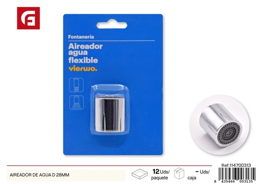 [114700313] Aireador de agua D 28 mm - Accesorios de baño y ducha