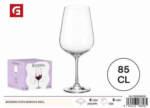 [180628858] Copa Bohemia Borova de 85 cl - Copas de vidrio para bebidas