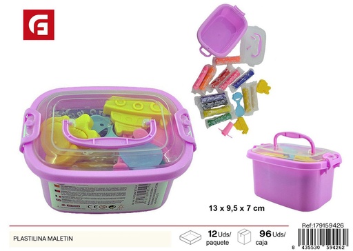 [179159426] Maletín de plastilina - Herramientas y accesorios para manualidades