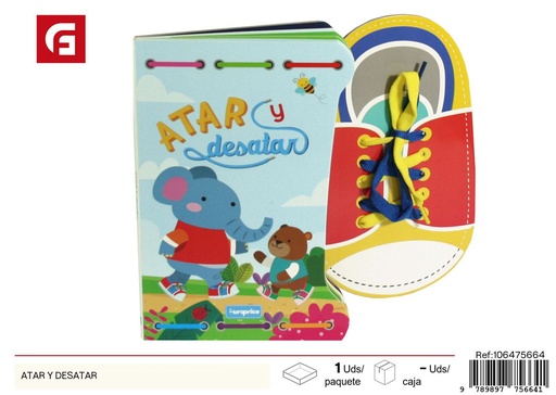 [106475664] Juego de atar y desatar - Material escolar y juegos didácticos