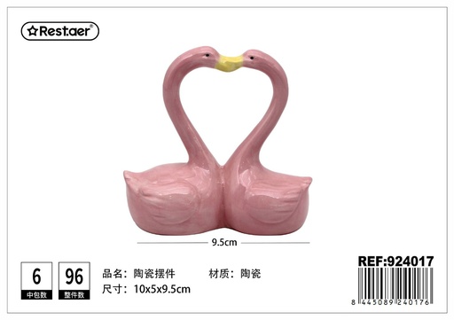 [924017] Jarrón de cerámica para San Valentín 10x5x9.5 cm - Decoraciones para el Día de San Valentín