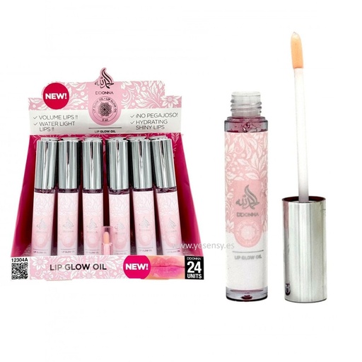 [8436625580528] Lipgloss oil pinky 24 unidades - Cosméticos para labios