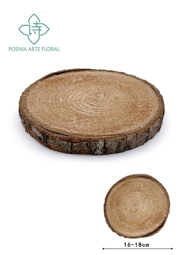 [731788447250] Disco de madera para decoración 13-15 cm - Manualidades y flores