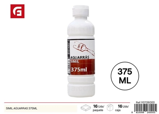 [110726000] Disolvente similar a aguarrás 375 ml - Pintura y ferretería