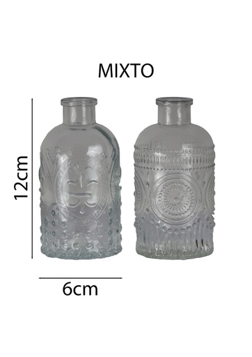 [LB613] Botella grabada surtida 6D 13H - Maceteros y decoración para el hogar