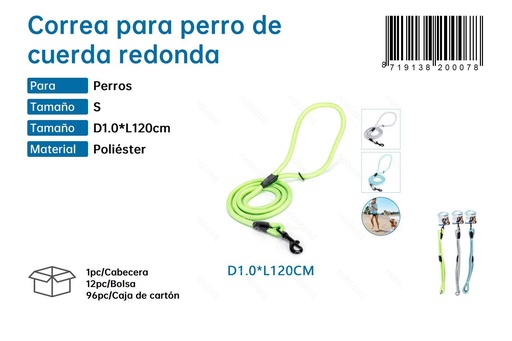 [187920007] Correa para perro de cuerda redonda - Accesorios para mascotas