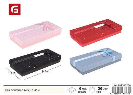[202360766] Caja de almacenamiento con 10 compartimentos 24.5x11.5x4 cm 