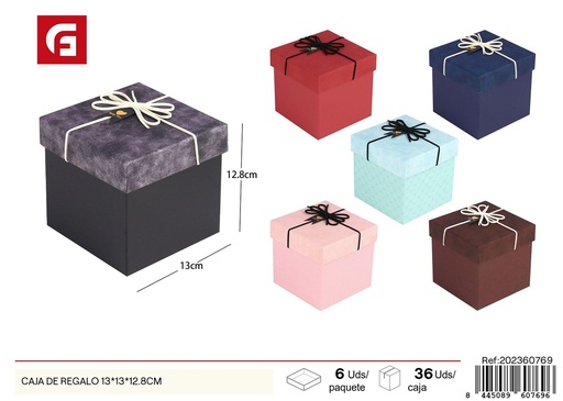 [60769] Caja de almacenamiento con 10 compartimentos 13x13x12.8 cm 