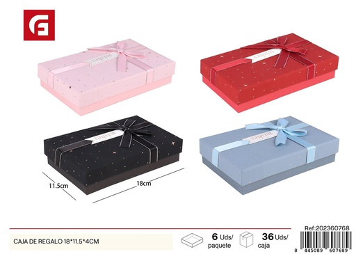 [202360768] Caja de almacenamiento con 10 compartimentos 18x11.5x4 cm 